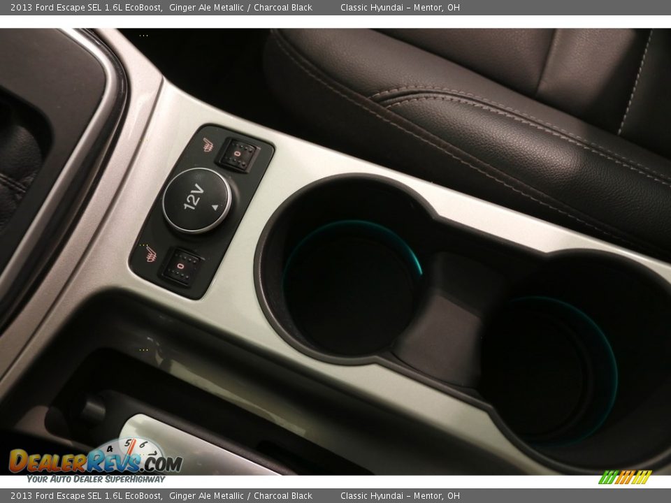 2013 Ford Escape SEL 1.6L EcoBoost Ginger Ale Metallic / Charcoal Black Photo #16