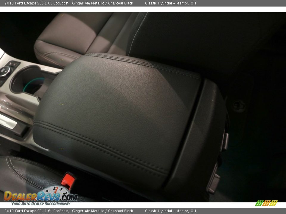 2013 Ford Escape SEL 1.6L EcoBoost Ginger Ale Metallic / Charcoal Black Photo #17