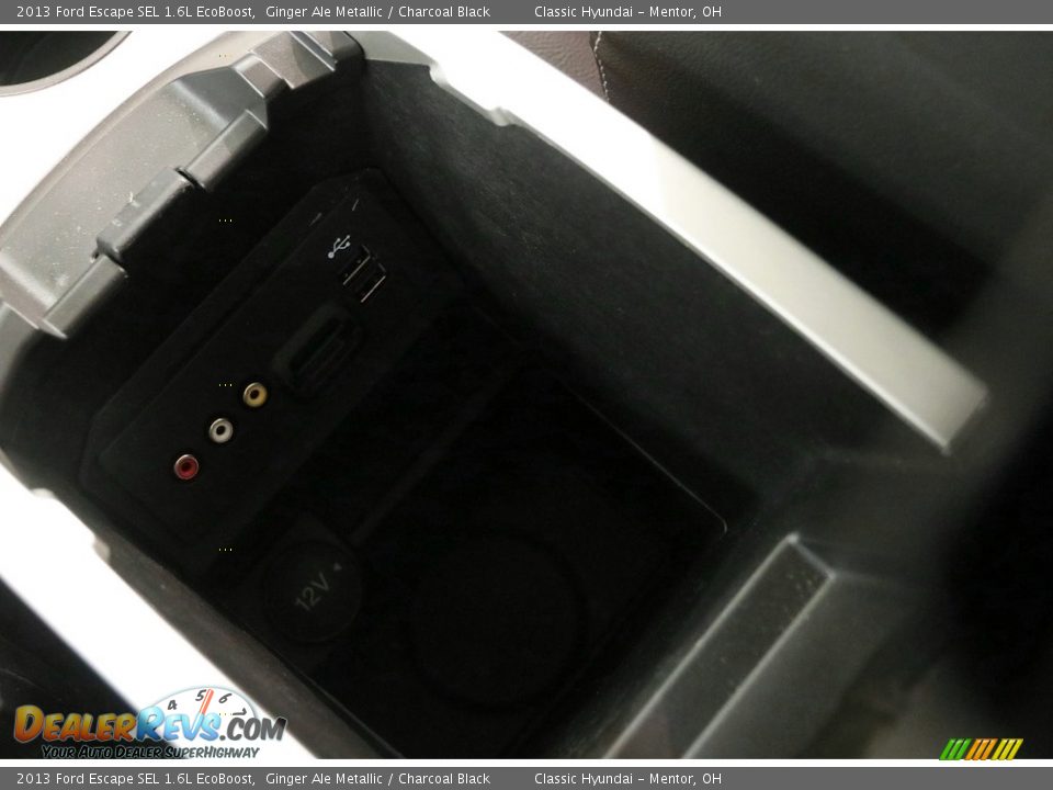 2013 Ford Escape SEL 1.6L EcoBoost Ginger Ale Metallic / Charcoal Black Photo #18