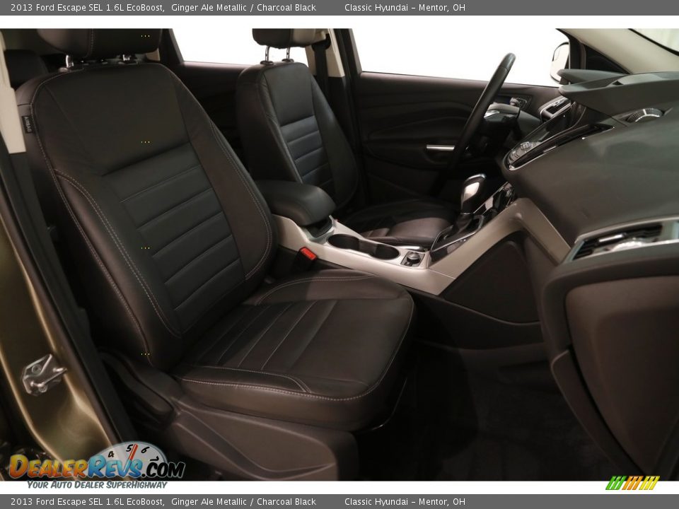2013 Ford Escape SEL 1.6L EcoBoost Ginger Ale Metallic / Charcoal Black Photo #19