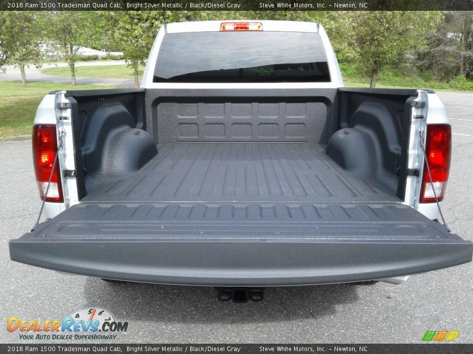 2018 Ram 1500 Tradesman Quad Cab Bright Silver Metallic / Black/Diesel Gray Photo #12