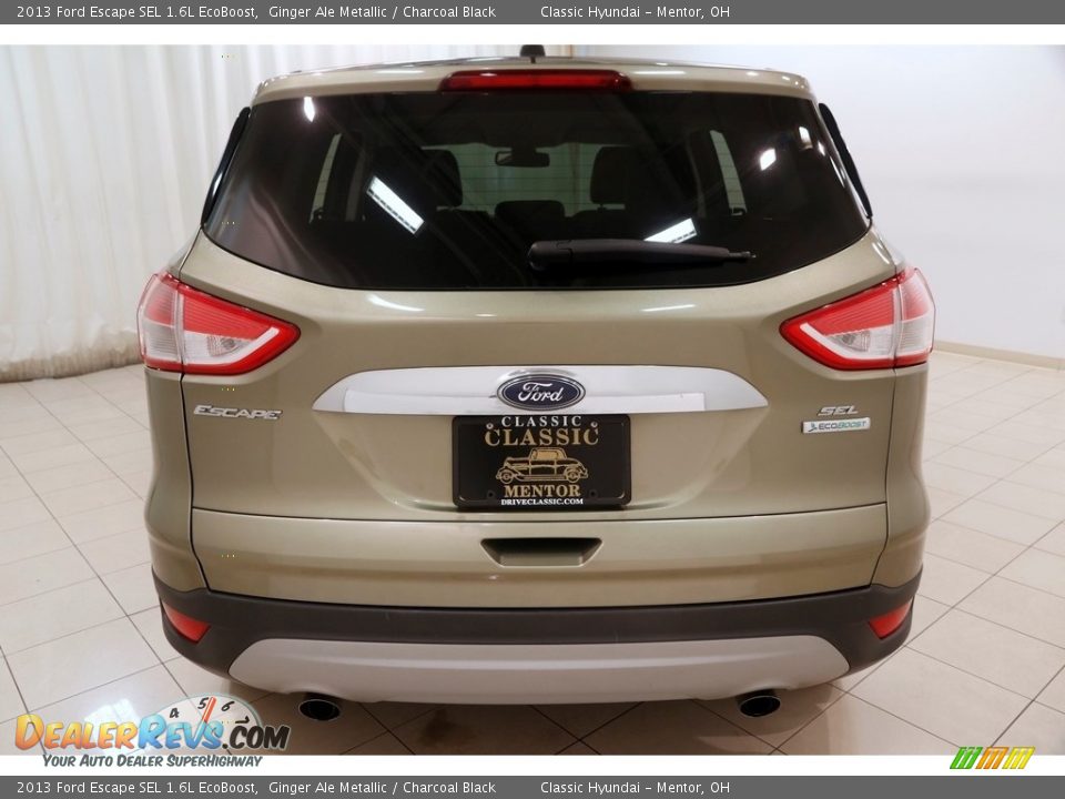 2013 Ford Escape SEL 1.6L EcoBoost Ginger Ale Metallic / Charcoal Black Photo #23