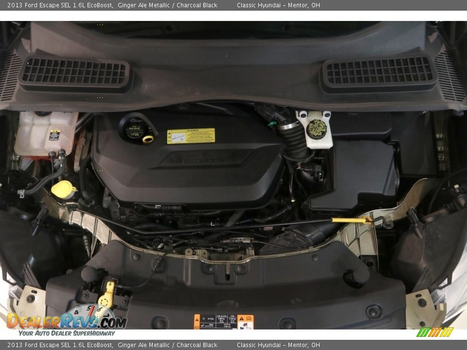 2013 Ford Escape SEL 1.6L EcoBoost Ginger Ale Metallic / Charcoal Black Photo #24