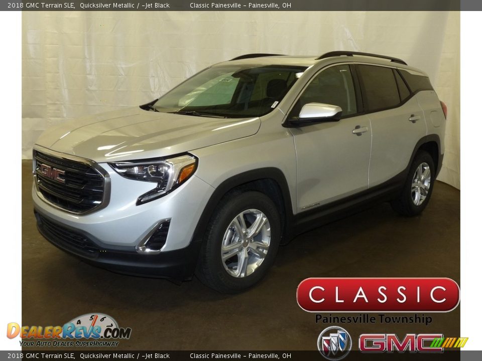 2018 GMC Terrain SLE Quicksilver Metallic / ­Jet Black Photo #1