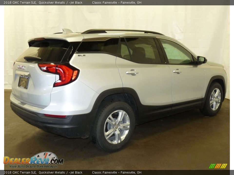 2018 GMC Terrain SLE Quicksilver Metallic / ­Jet Black Photo #2