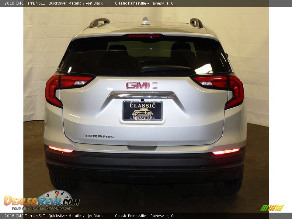 2018 GMC Terrain SLE Quicksilver Metallic / ­Jet Black Photo #3