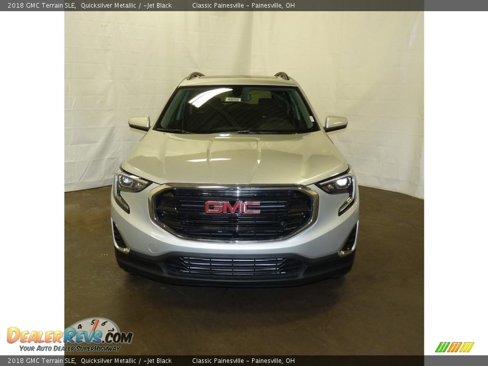 2018 GMC Terrain SLE Quicksilver Metallic / ­Jet Black Photo #4