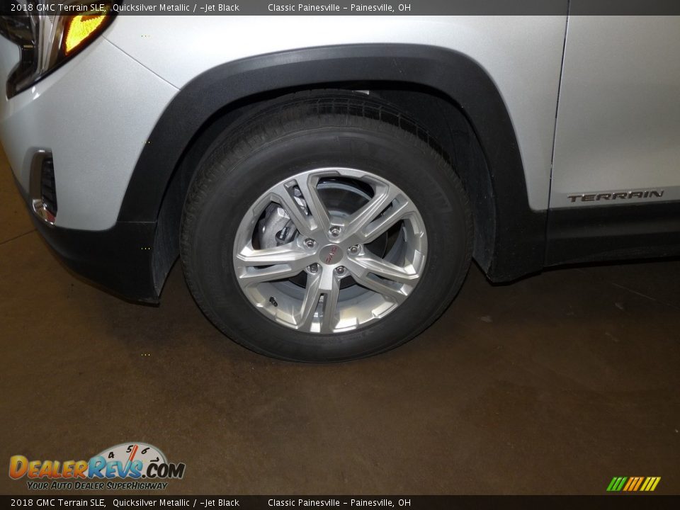2018 GMC Terrain SLE Quicksilver Metallic / ­Jet Black Photo #5