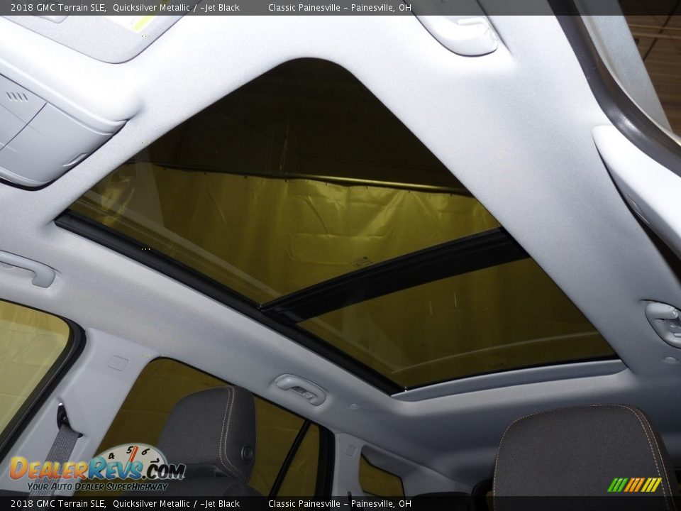 2018 GMC Terrain SLE Quicksilver Metallic / ­Jet Black Photo #6