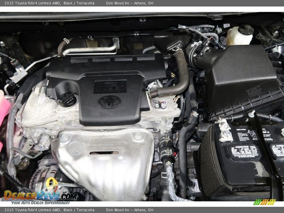 2015 Toyota RAV4 Limited AWD Black / Terracotta Photo #27