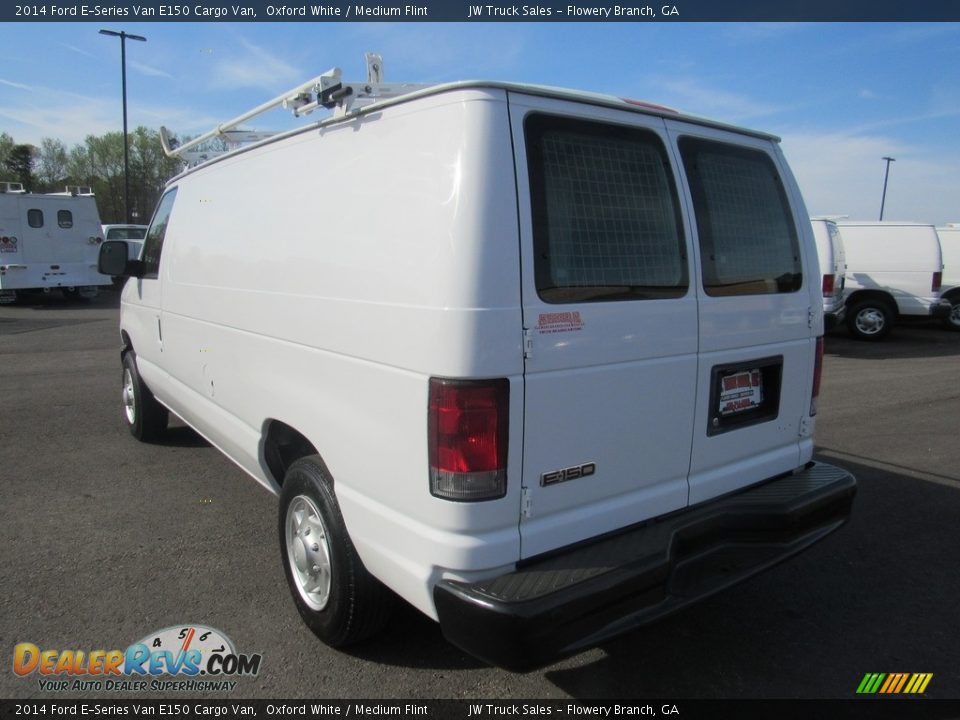 2014 Ford E-Series Van E150 Cargo Van Oxford White / Medium Flint Photo #3