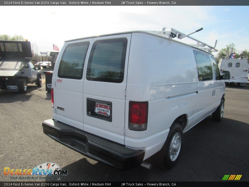 2014 Ford E-Series Van E150 Cargo Van Oxford White / Medium Flint Photo #5