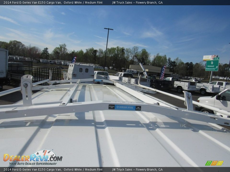 2014 Ford E-Series Van E150 Cargo Van Oxford White / Medium Flint Photo #11