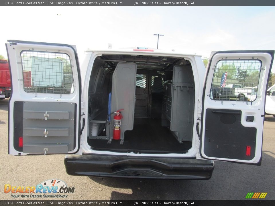 2014 Ford E-Series Van E150 Cargo Van Oxford White / Medium Flint Photo #12