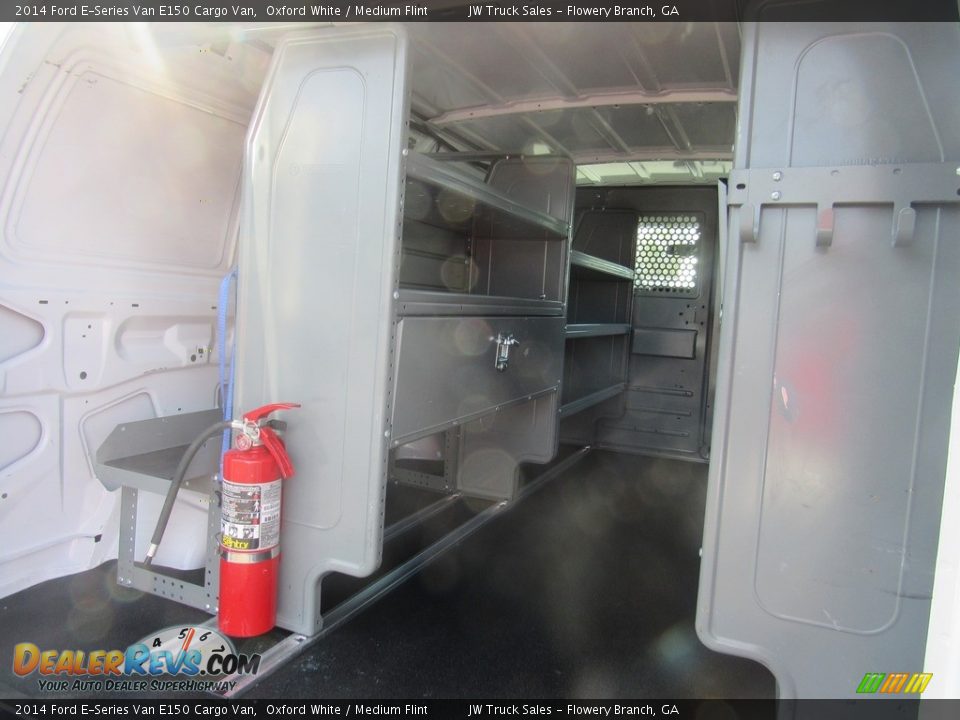 2014 Ford E-Series Van E150 Cargo Van Oxford White / Medium Flint Photo #15