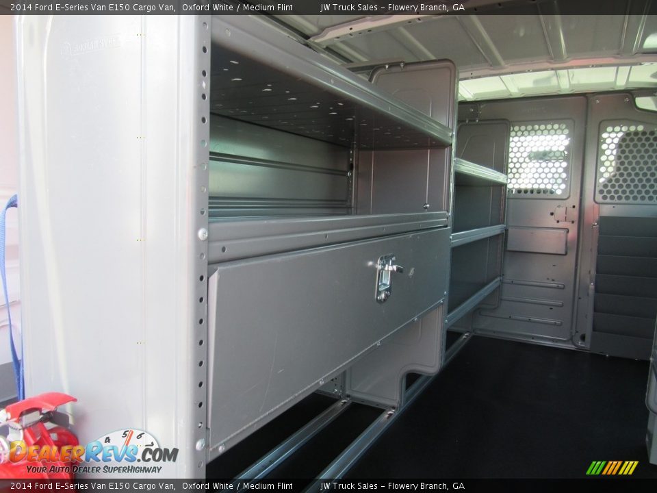 2014 Ford E-Series Van E150 Cargo Van Oxford White / Medium Flint Photo #16