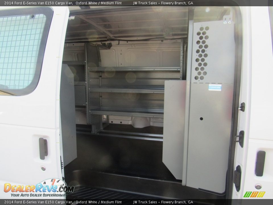 2014 Ford E-Series Van E150 Cargo Van Oxford White / Medium Flint Photo #19