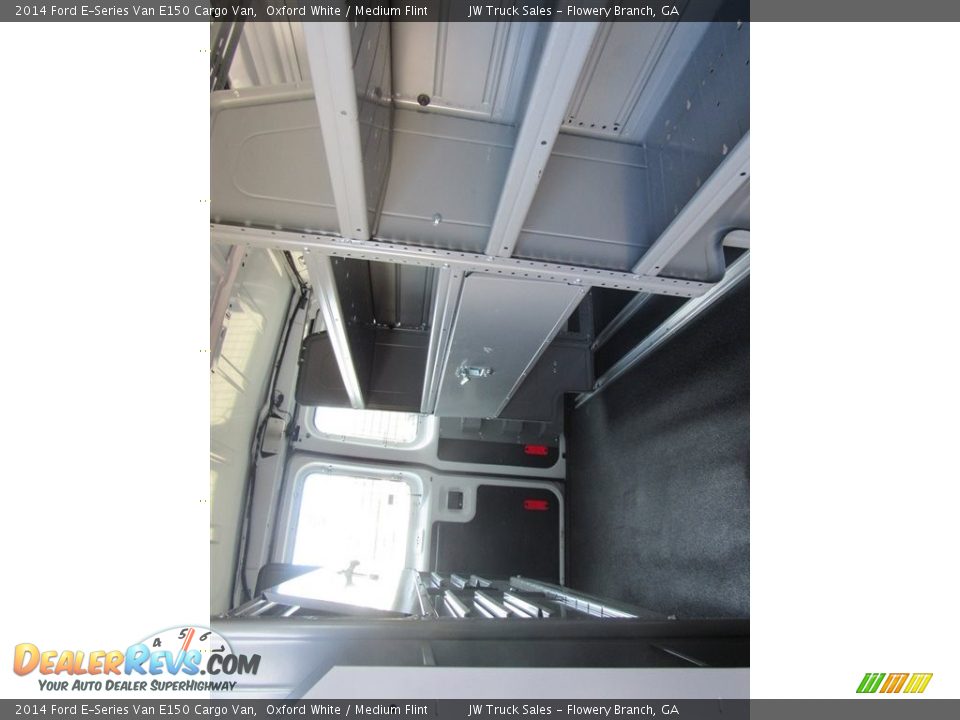 2014 Ford E-Series Van E150 Cargo Van Oxford White / Medium Flint Photo #21