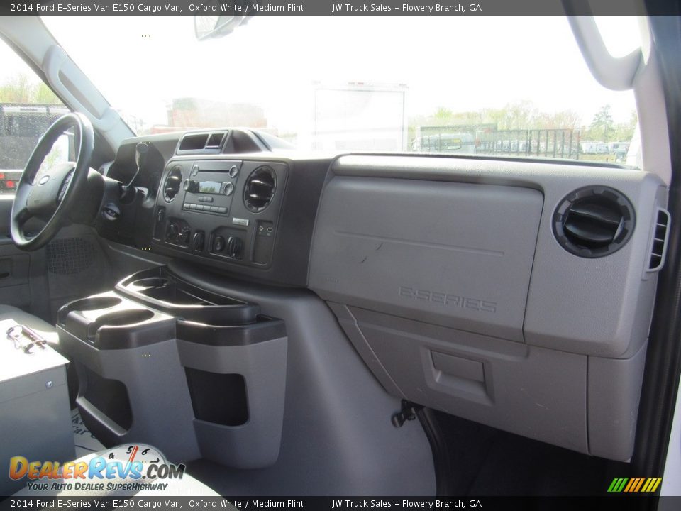 2014 Ford E-Series Van E150 Cargo Van Oxford White / Medium Flint Photo #26