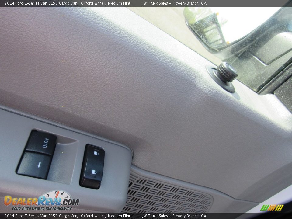 2014 Ford E-Series Van E150 Cargo Van Oxford White / Medium Flint Photo #36
