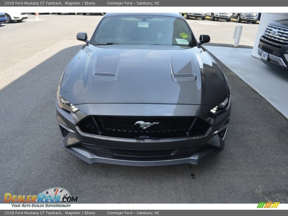 2018 Ford Mustang GT Fastback Magnetic / Ebony Photo #4