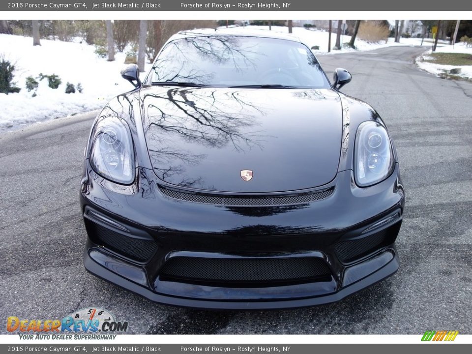 2016 Porsche Cayman GT4 Jet Black Metallic / Black Photo #9