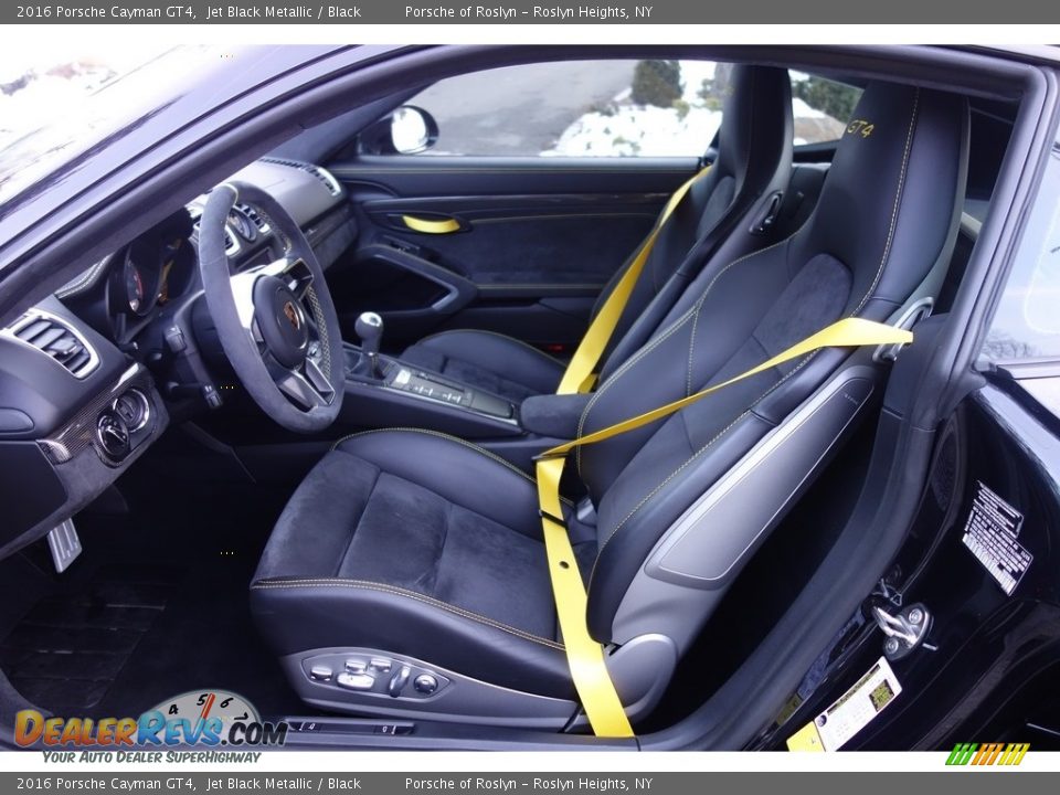 2016 Porsche Cayman GT4 Jet Black Metallic / Black Photo #20