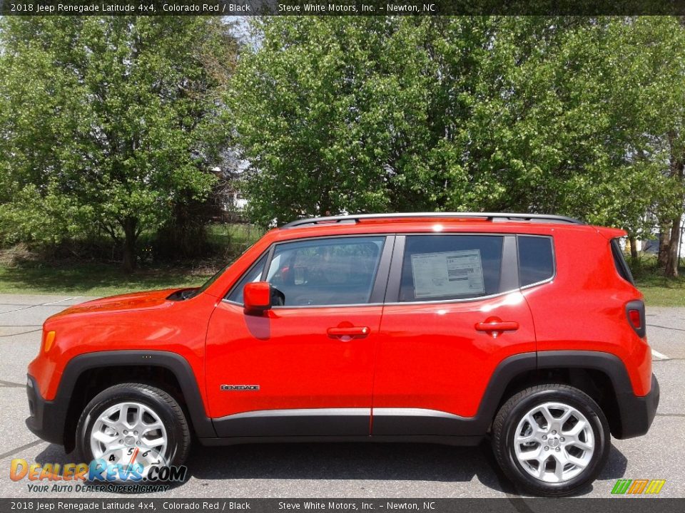 2018 Jeep Renegade Latitude 4x4 Colorado Red / Black Photo #1