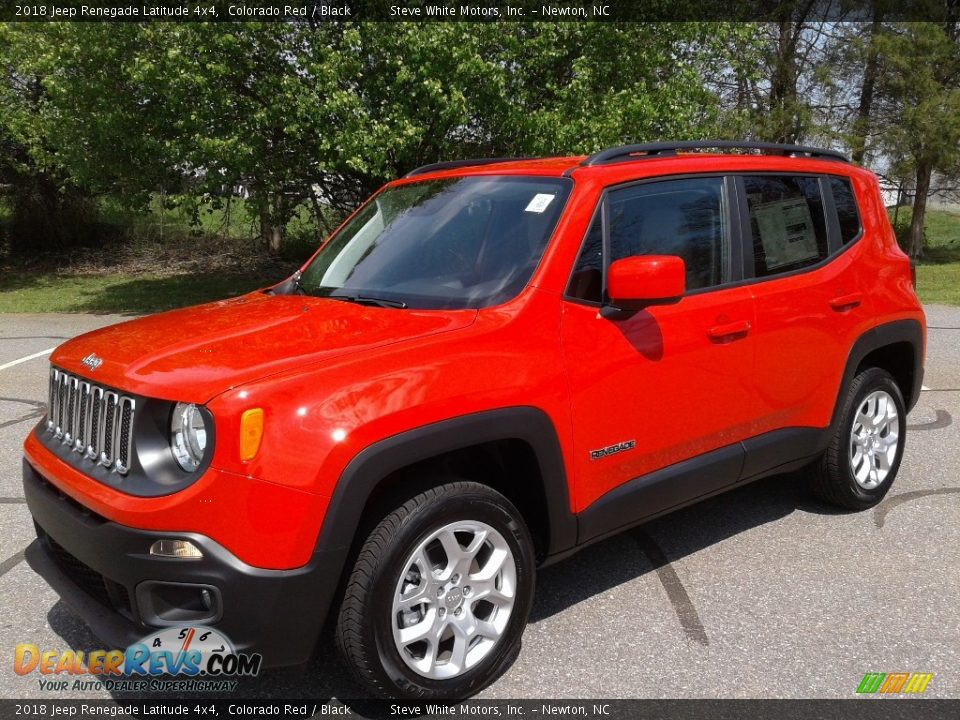 2018 Jeep Renegade Latitude 4x4 Colorado Red / Black Photo #2