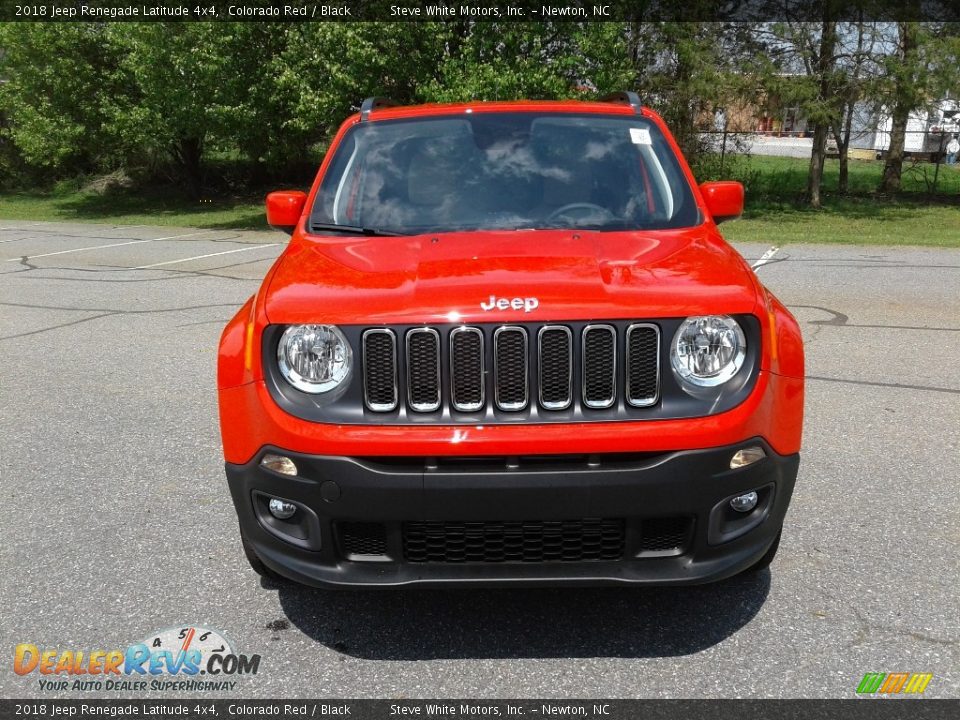 2018 Jeep Renegade Latitude 4x4 Colorado Red / Black Photo #3