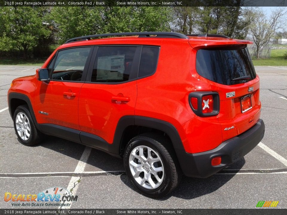 2018 Jeep Renegade Latitude 4x4 Colorado Red / Black Photo #8