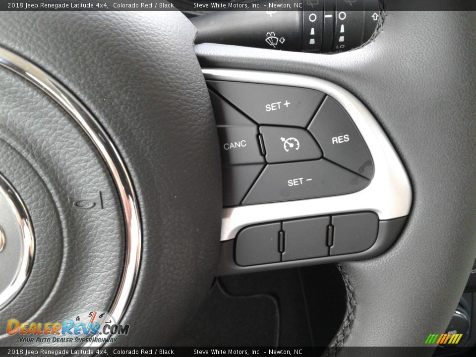 2018 Jeep Renegade Latitude 4x4 Colorado Red / Black Photo #16