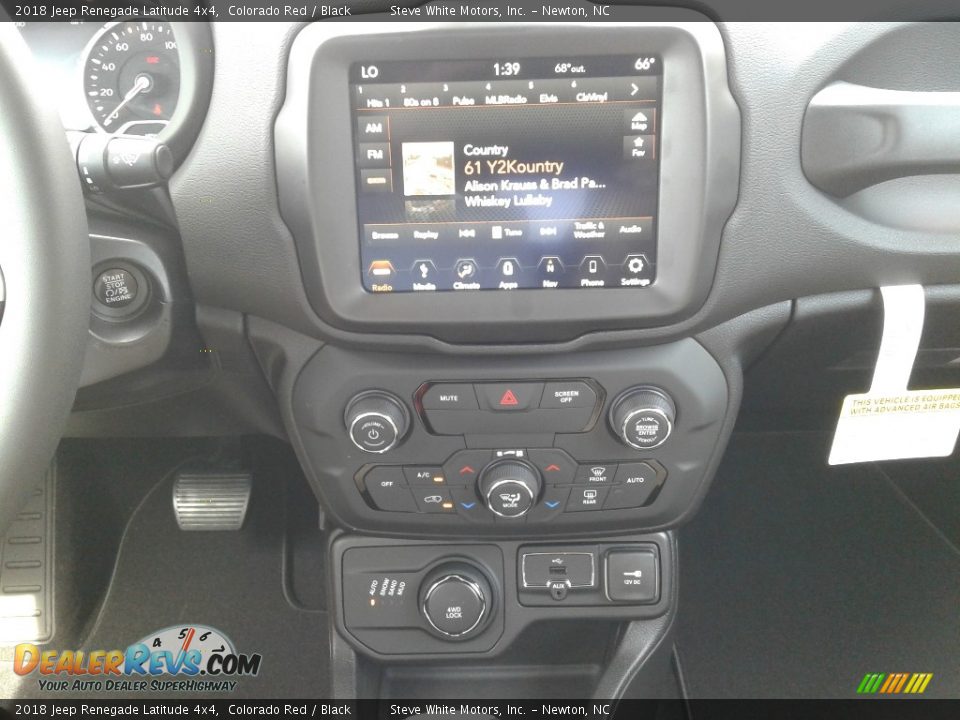 2018 Jeep Renegade Latitude 4x4 Colorado Red / Black Photo #18