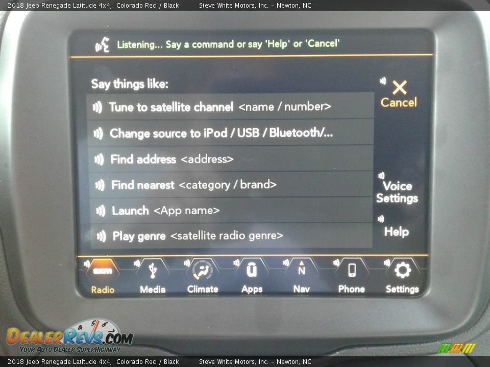 2018 Jeep Renegade Latitude 4x4 Colorado Red / Black Photo #23