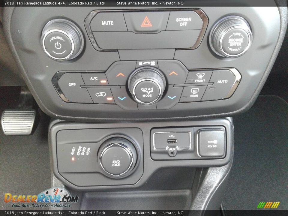 2018 Jeep Renegade Latitude 4x4 Colorado Red / Black Photo #25