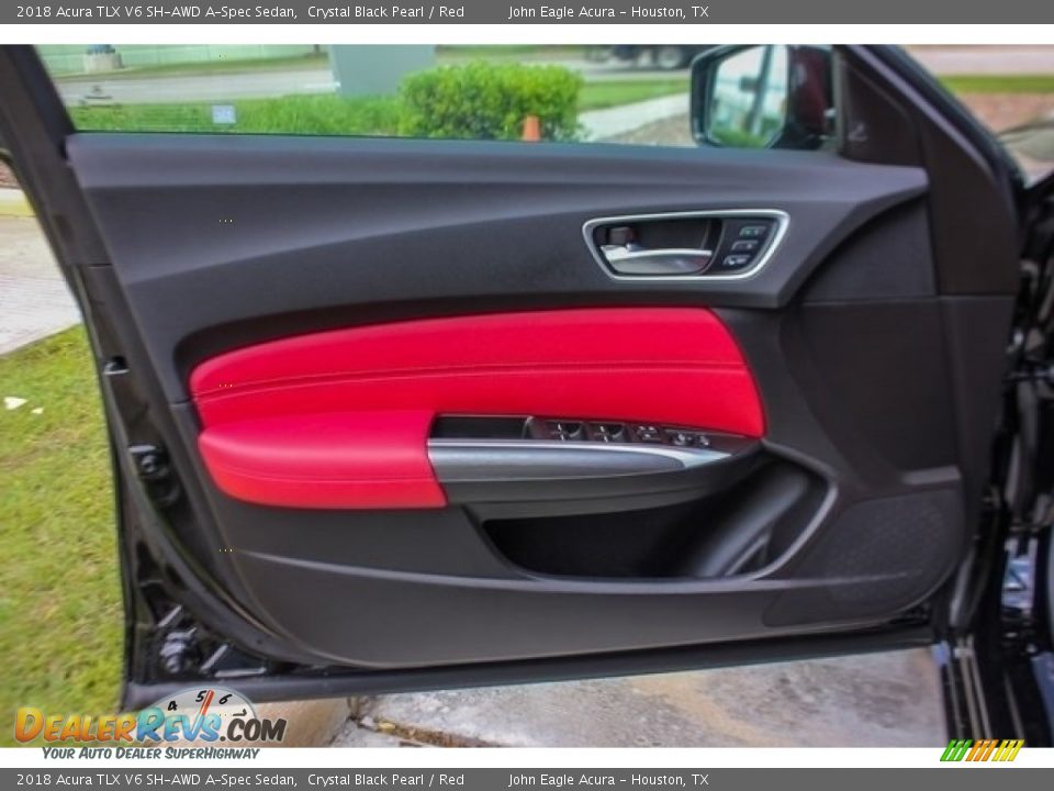 Door Panel of 2018 Acura TLX V6 SH-AWD A-Spec Sedan Photo #13