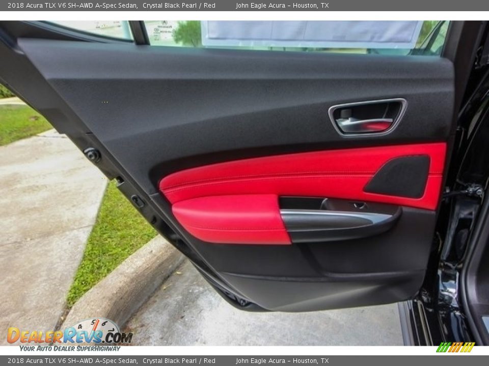 Door Panel of 2018 Acura TLX V6 SH-AWD A-Spec Sedan Photo #18