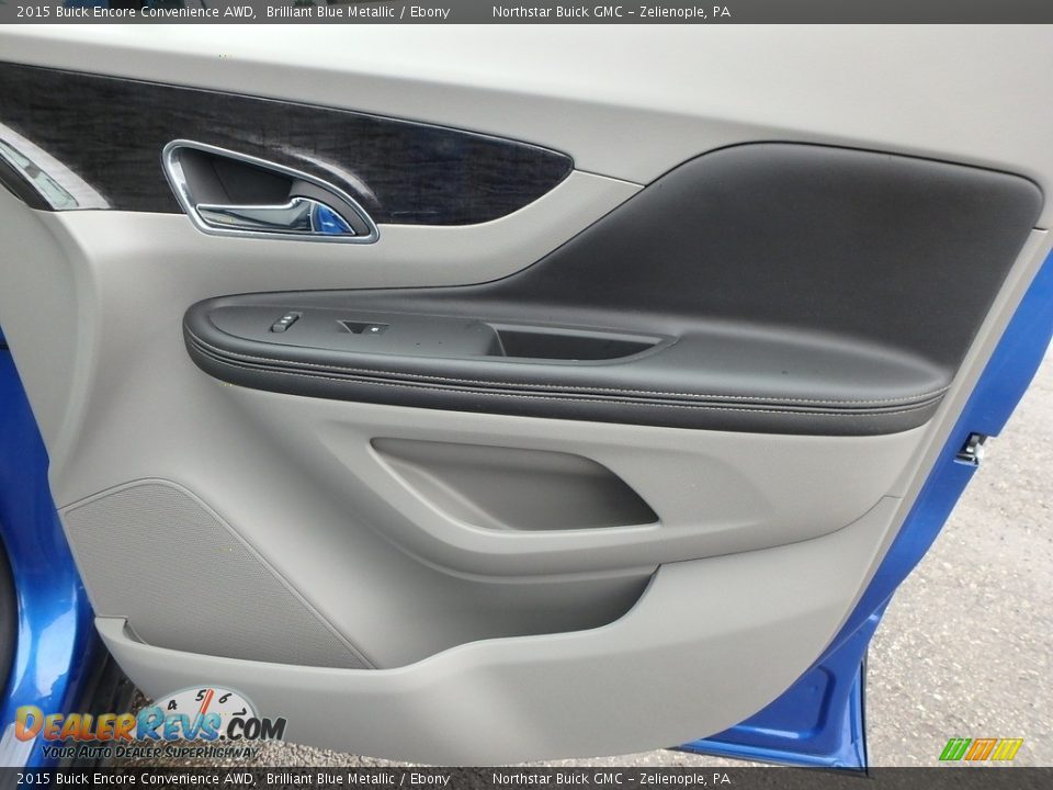 2015 Buick Encore Convenience AWD Brilliant Blue Metallic / Ebony Photo #7
