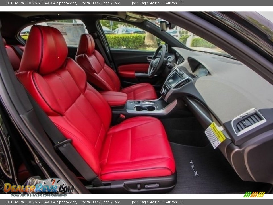 Front Seat of 2018 Acura TLX V6 SH-AWD A-Spec Sedan Photo #24