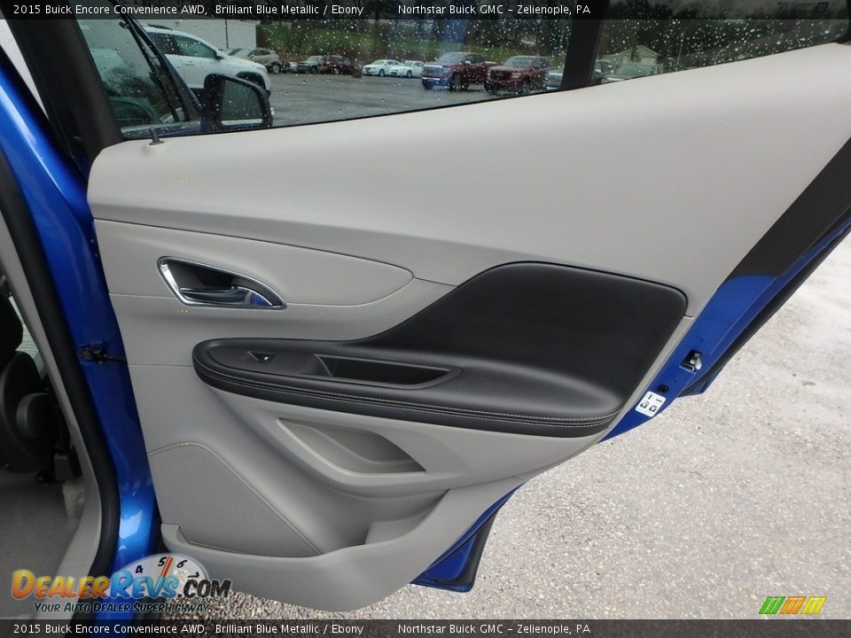 2015 Buick Encore Convenience AWD Brilliant Blue Metallic / Ebony Photo #8