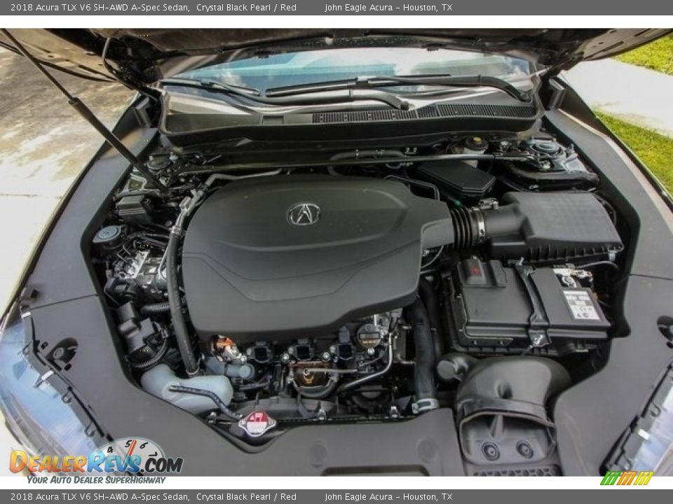 2018 Acura TLX V6 SH-AWD A-Spec Sedan 3.5 Liter SOHC 24-Valve i-VTEC V6 Engine Photo #25