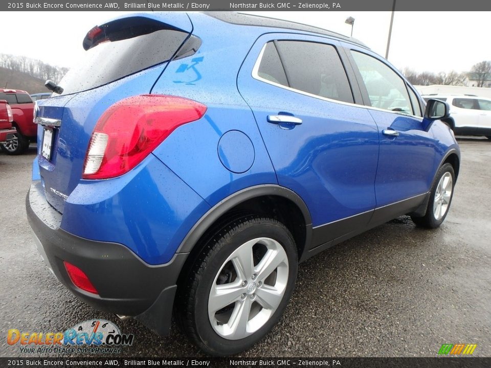 2015 Buick Encore Convenience AWD Brilliant Blue Metallic / Ebony Photo #9