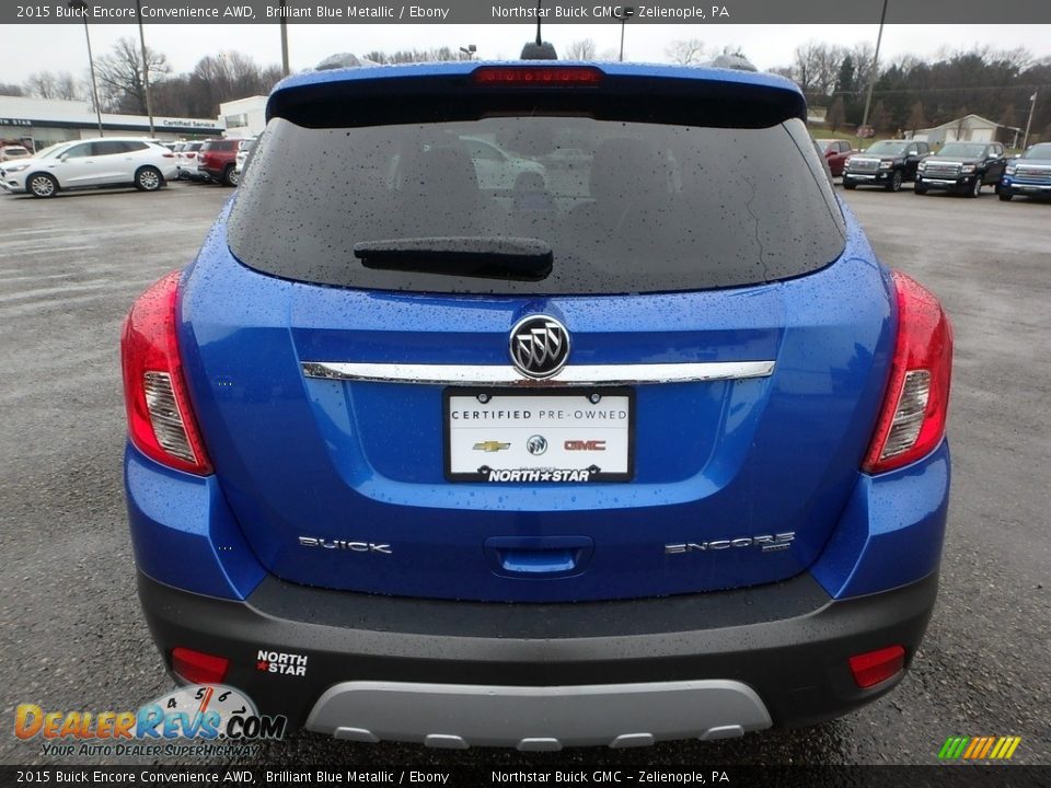 2015 Buick Encore Convenience AWD Brilliant Blue Metallic / Ebony Photo #10