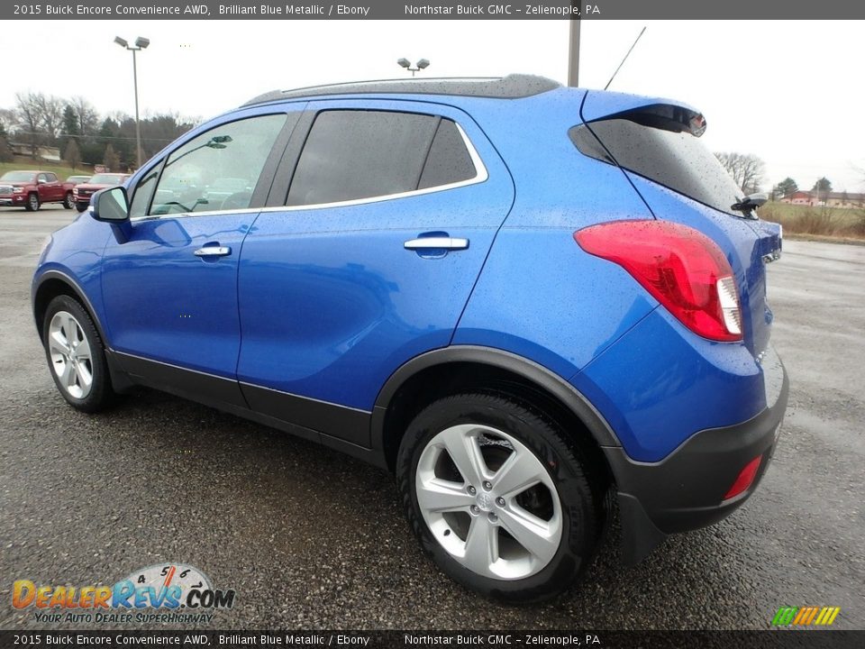 2015 Buick Encore Convenience AWD Brilliant Blue Metallic / Ebony Photo #12