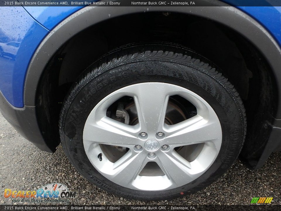 2015 Buick Encore Convenience AWD Brilliant Blue Metallic / Ebony Photo #14
