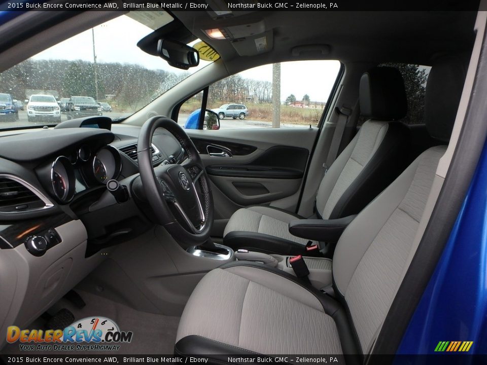 2015 Buick Encore Convenience AWD Brilliant Blue Metallic / Ebony Photo #15