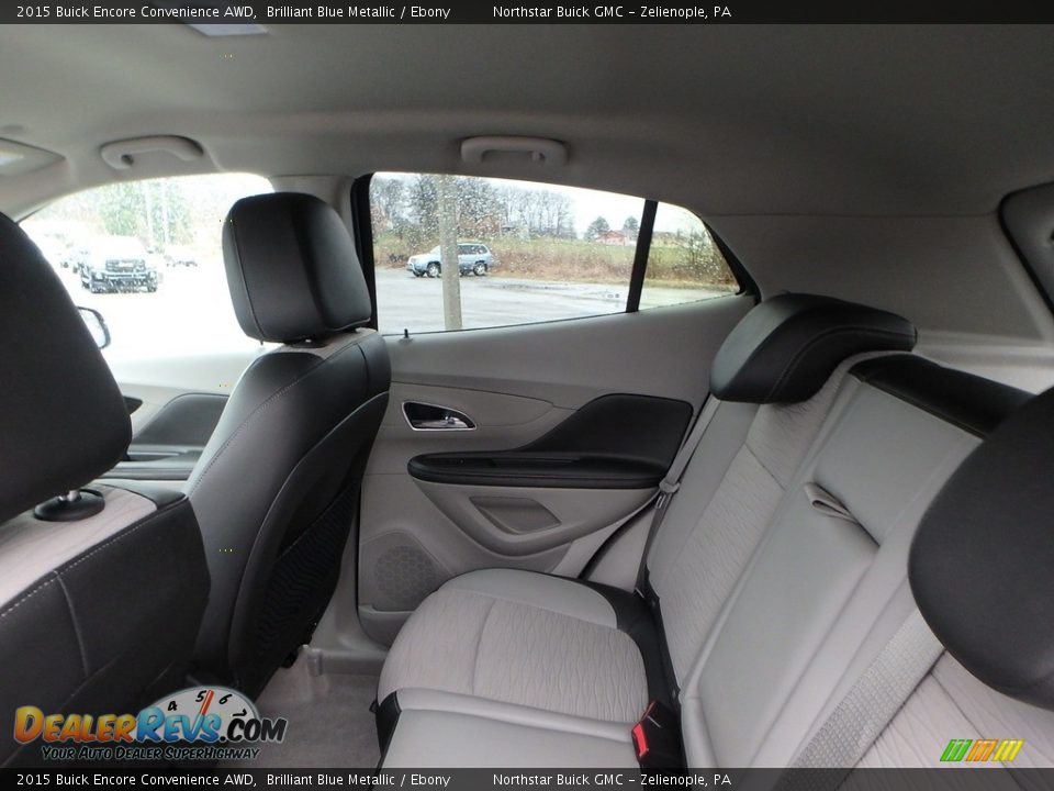 2015 Buick Encore Convenience AWD Brilliant Blue Metallic / Ebony Photo #16
