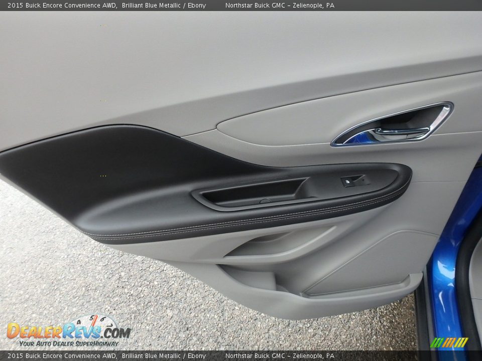 2015 Buick Encore Convenience AWD Brilliant Blue Metallic / Ebony Photo #18