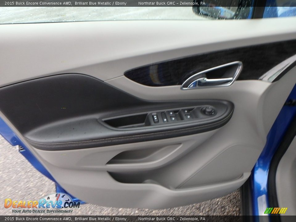 2015 Buick Encore Convenience AWD Brilliant Blue Metallic / Ebony Photo #19