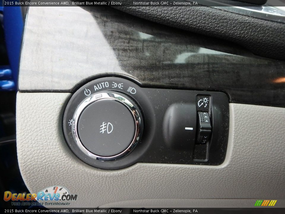 2015 Buick Encore Convenience AWD Brilliant Blue Metallic / Ebony Photo #22